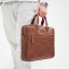 Laptop Bag MARLON | Chestnut Brown