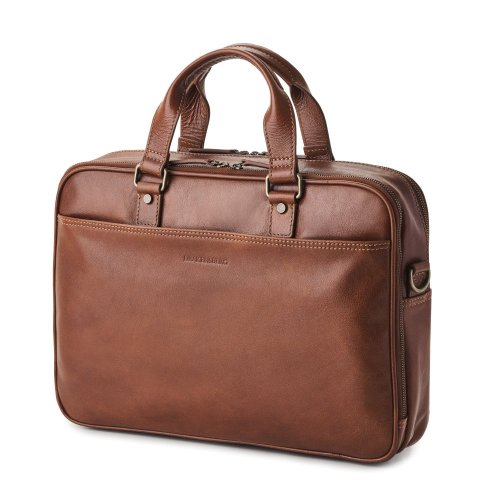 Laptop Bag AURELIO | Chestnut Brown