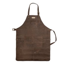 Leather Apron BOB | Coffee Brown