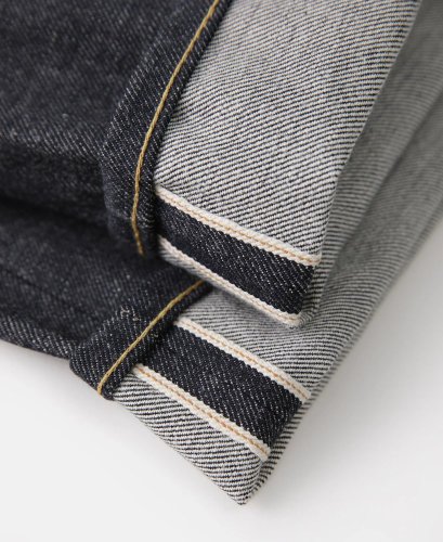 Džínsy z ťažkého raw selvedge denimu |  Indigo - Veľkosť nohavíc: W32
