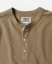 Long Sleeved Henley T-Shirt | Khaki - Size: XL