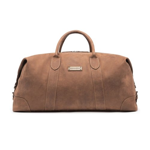 Celokožená víkendovka DAVID | 60 - 80 l | Havana hnedá