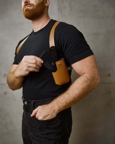 Holster JAMES | Hnedý