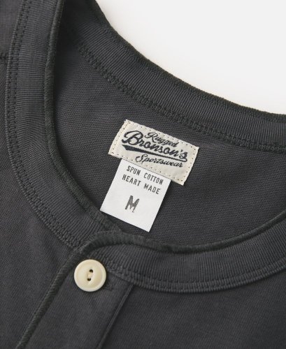 Henley tričko s krátkym rukávom | Tmavo sivé - Veľkosť: XXL