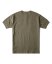 Vintage henley tričko s krátkym rukávom | Army zelená