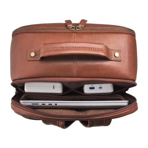 Business Backpack ARMANDO | 22 l | Chestnut Brown