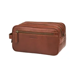 Toiletry Bag ENRICO | Chestnut Brown
