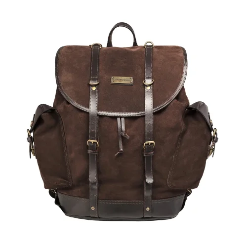 Backpack HENRY | Special Edition | 30 l | Coffee Brown Suede