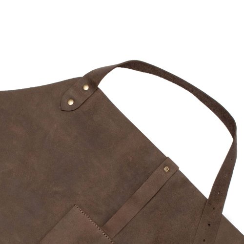Leather Apron BOB | Coffee Brown