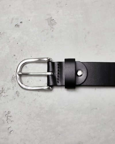 Belt OFFICER | Black - Size: Waist 85 - 95 cm