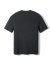 Honeycomb Waffle Knit Henley T-Shirt | Black - Size: XXL