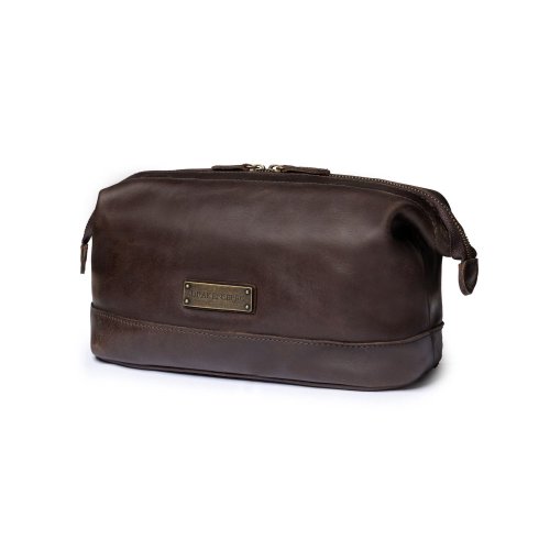 Dopp Kit RUBY | Coffee Brown