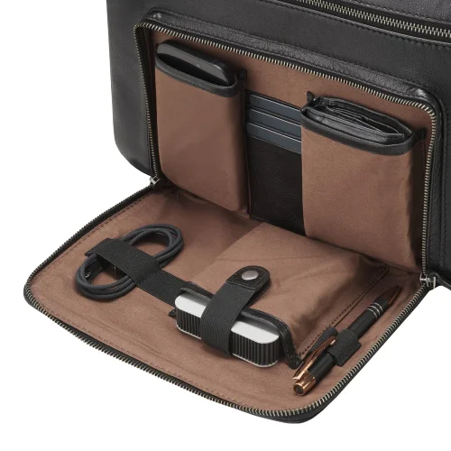 Taška na notebook SILVIO | Čierna