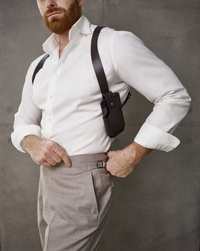 Holster JAMES | Tmavohnedý