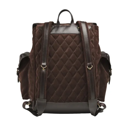 Backpack HENRY | Special Edition | 30 l | Coffee Brown Suede