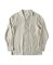 Vintage Italian Camp Collar Linen Shirt | Beige