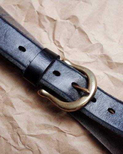 Belt HORSEMAN | Black - Belt size: Waist 95 - 105 cm