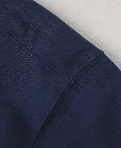 Vintage Short Sleeved Henley T-Shirt | Navy - Size: S