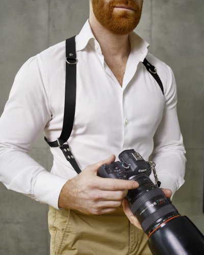 Two Camera Harness | Black
