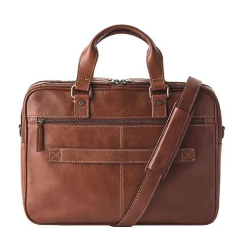 Laptop Bag AURELIO | Chestnut Brown