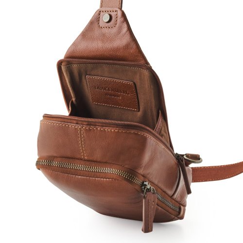 Crossbody Bag EMILIO | Chestnut Brown