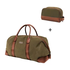 Set | Weekender DAVID & Dopp Kit GLEN | Green