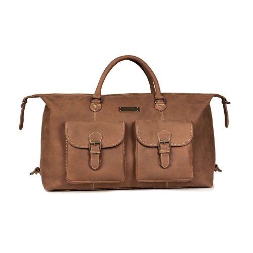 Celokožená taška RAY | 40 - 50 l | Havana hnedá
