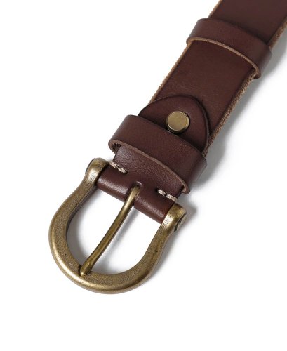 Opasok HORSEMAN | Tmavohnedý - Veľkosť opasku: Obvod pása 75 - 85 cm