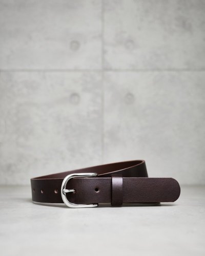 Belt OFFICER | Dark Brown - Size: Waist 95 - 105 cm