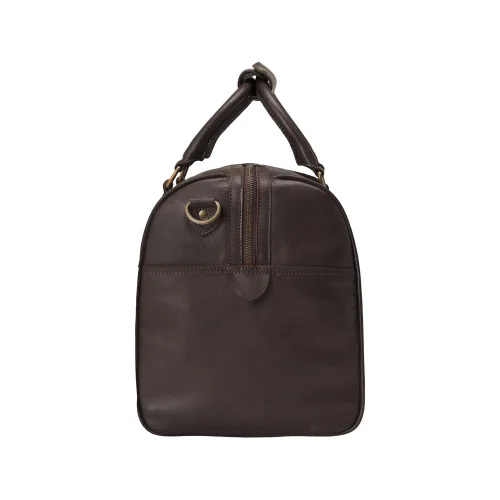 Celokožená príručná taška MITCH | 25 l | Kávová