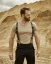 Full Leather Suspenders | Black - Suspenders size: XXL
