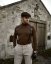 Full Leather Suspenders | Dark Brown - Suspenders size: XXL
