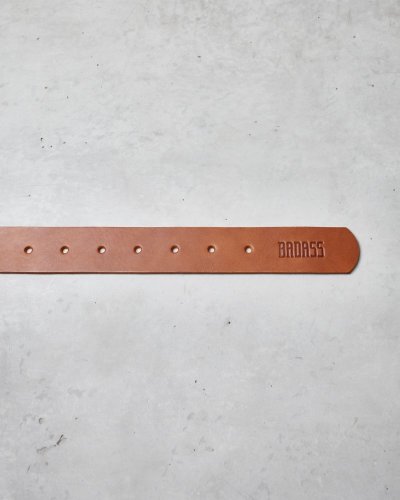 Opasok MARSHALL | Hnedý - Veľkosť opasku: Obvod pása 105 - 115 cm, Gravírovanie: Iniciály (uveďte do poznámky k objednávke)