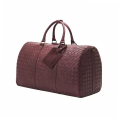Celokožená príručná taška JAMES | Špeciálna edícia | 30 l | Burgundy