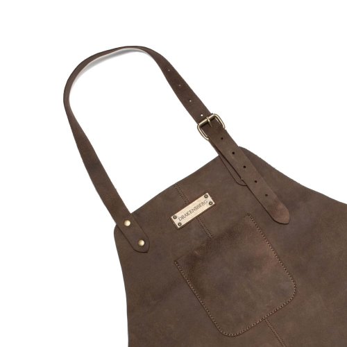 Leather Apron BOB | Coffee Brown