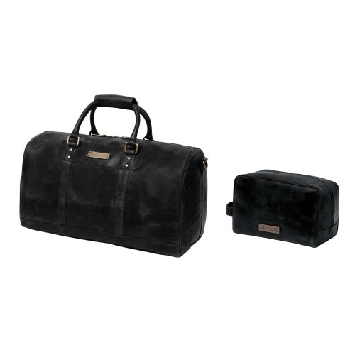 Set | Weekender JOHN & Dopp Kit THEO | Black