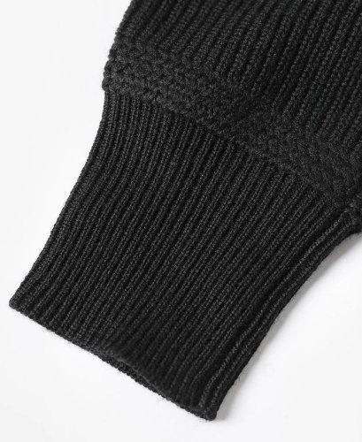 Sveter mechanikov US Army Air Forces | Vzor A-1 | Čierny - Veľkosť: L