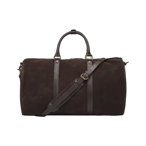 Duffel Bag JAMES | Special Edition | 30 l | Coffee Brown Suede