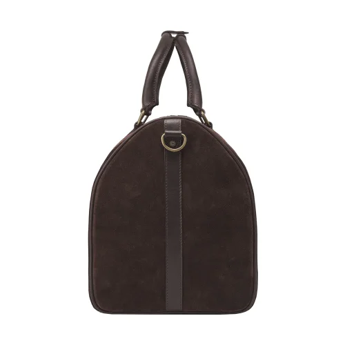 Duffel Bag JAMES | Special Edition | 30 l | Coffee Brown Suede