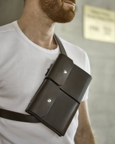 Chest Bag | Dark Brown