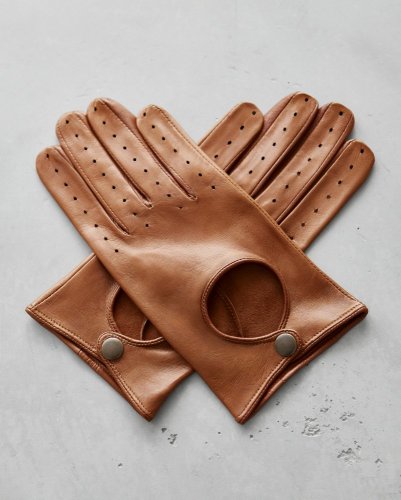 Driving Gloves  | Cognac - Glove size: 8,5