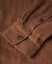 Vintage Italian Camp Collar Linen Shirt | Rust - Size: M
