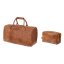 Set | Weekender JOHN & Dopp Kit THEO | Cognac