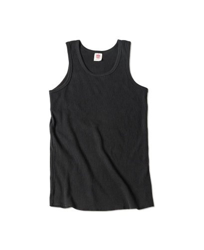 Cotton Tank Top | Black - Size: S