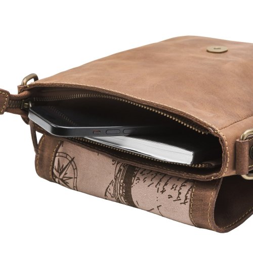 Taška na rameno CARL | Havana hnedá