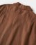 Vintage Italian Camp Collar Linen Shirt | Rust - Size: M
