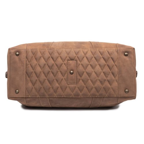 Celokožená víkendovka DAVID | 60 - 80 l | Havana hnedá