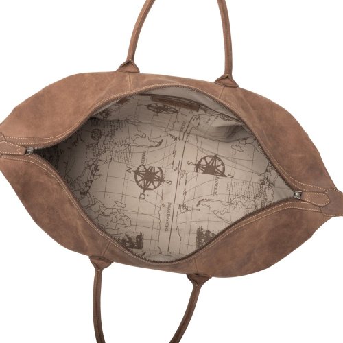 Celokožená víkendovka DAVID | 60 - 80 l | Havana hnedá