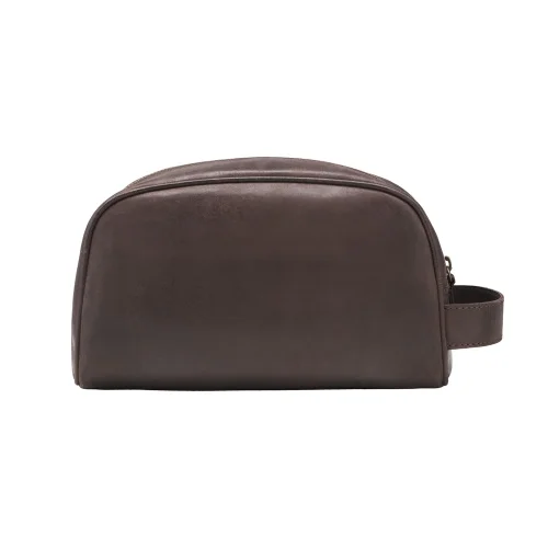 Toiletry Bag THEO | Coffee Brown