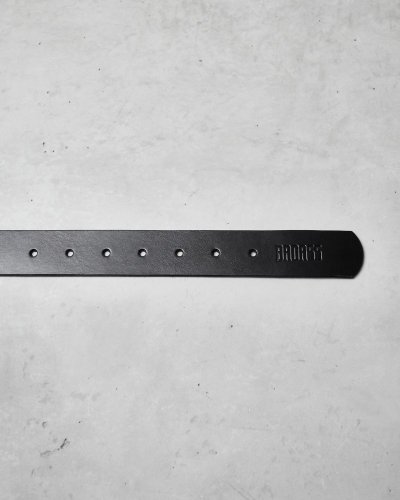 Belt RENEGADE | Black - Belt size: Waist 75 - 85 cm, Engraving: Brand engraving